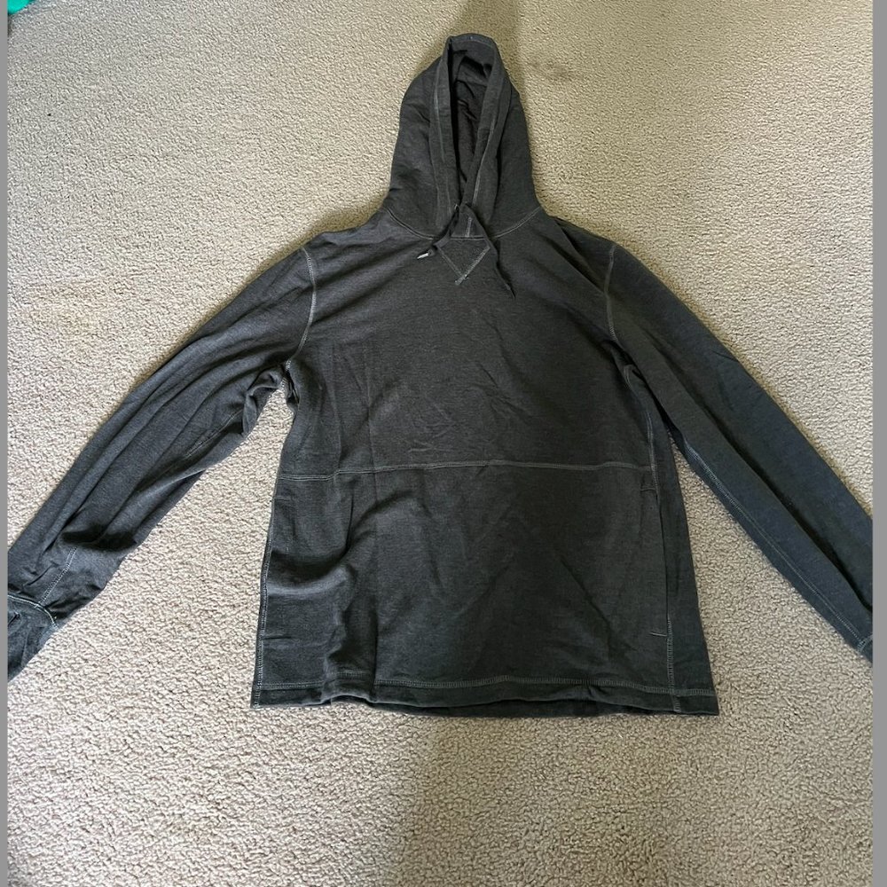 J. Crew Men's Fleece Gray Sweatshirt size medium, super comfy